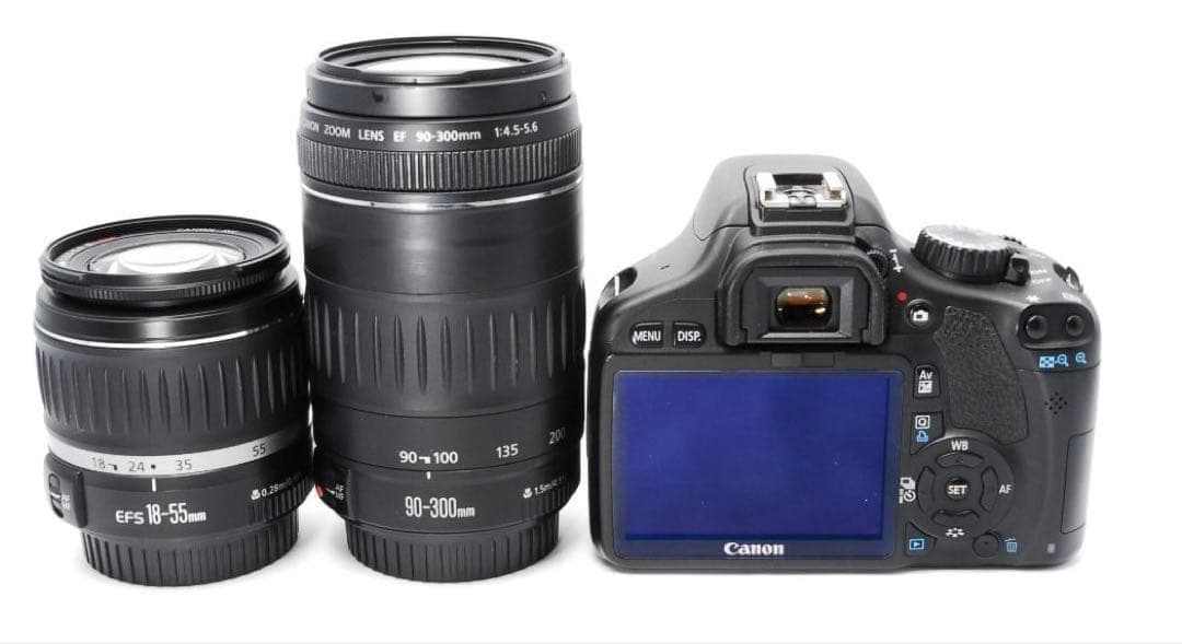 ✨Canon Kiss X4✨キャノン✨ダブルレンズ✨入門モデル✨大特価