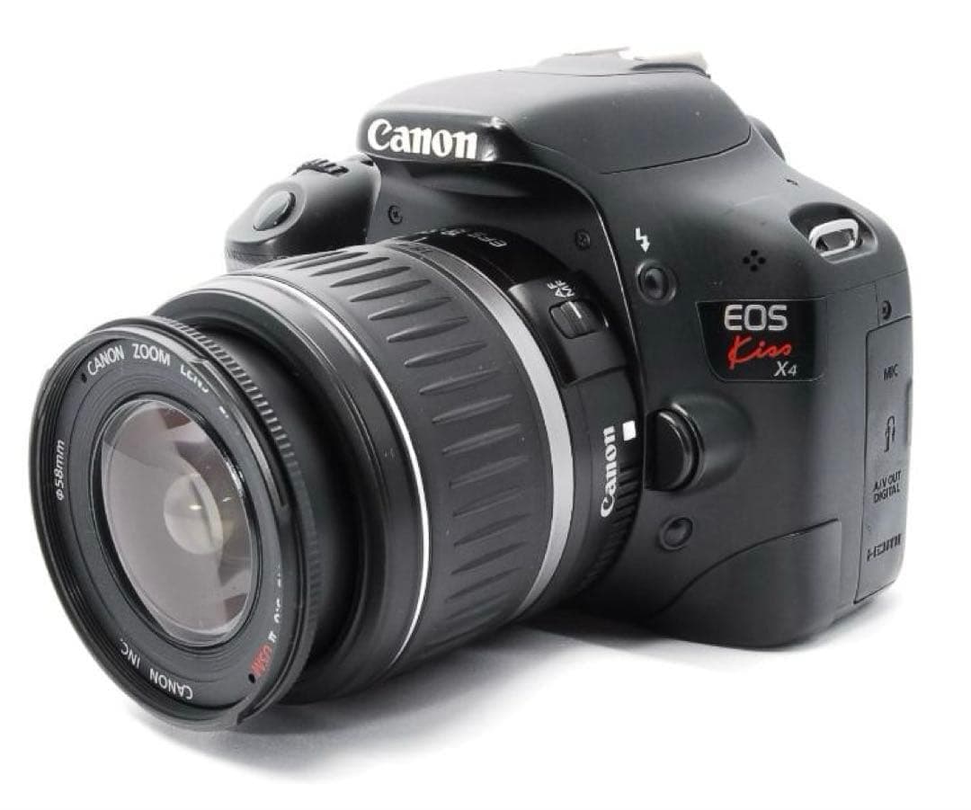 ✨Canon Kiss X4✨キャノン✨ダブルレンズ✨入門モデル✨大特価