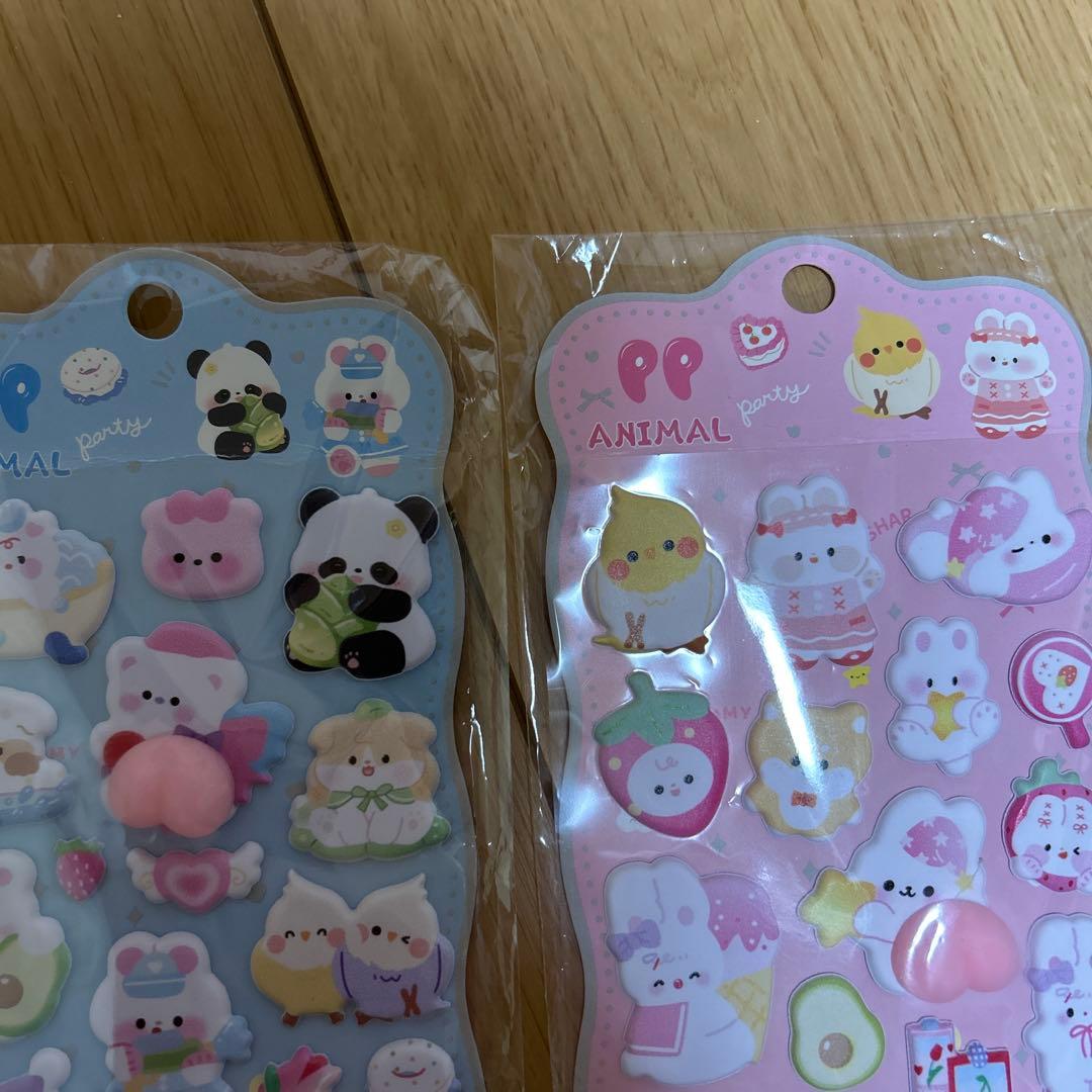 ディズニー サンリオ ちいかわ スヌーピー ボンボンドロップシール80点 正規品