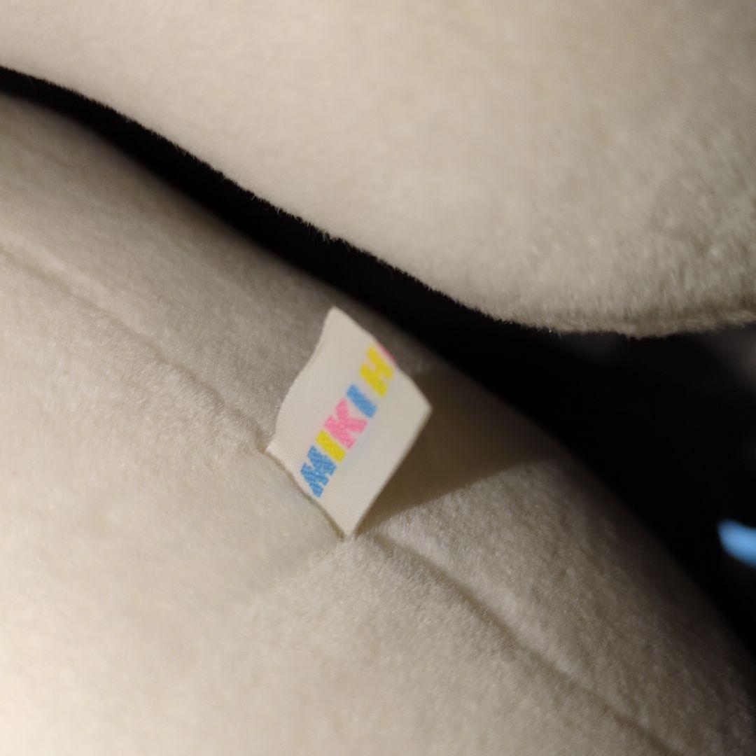 ミキハウス、ホワイトくま　ぬいぐるみ　レア