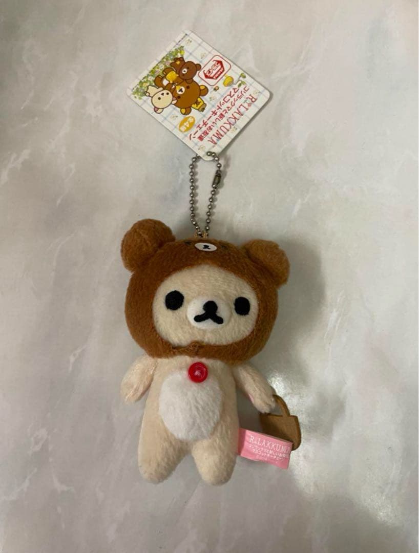 値下げしました　リラックマ コリラックマ キイロイトリキーホルダー
