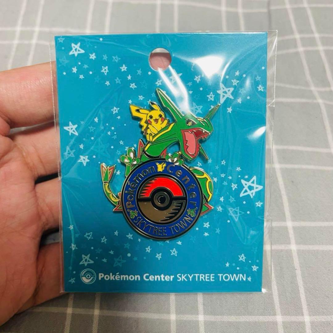 レックウザ　スカイツリー　ロゴピンズ　6個セット