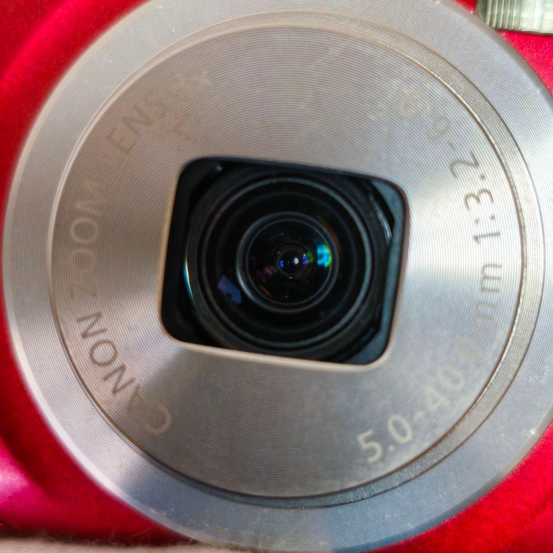 【美品・動作良好】Canon IXY 200 レッド コンデジ