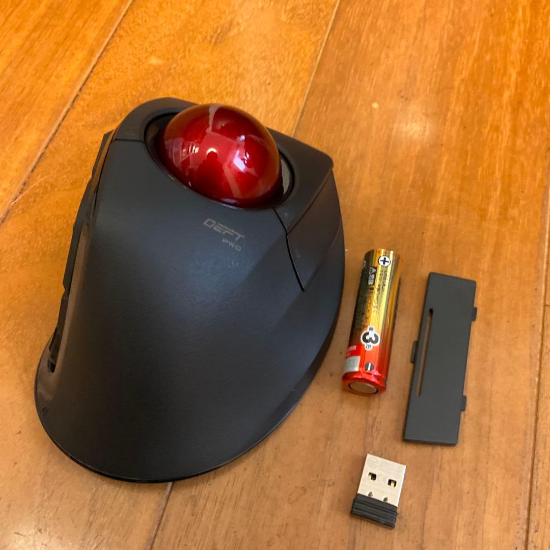 ELECOM トラックボールマウス “DEFT PRO” M-DPT1MRBK