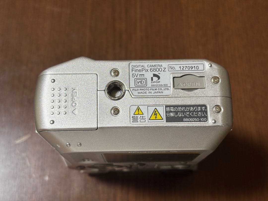 FUJIFILM FinePix 6800Z 動作確認済み スマートメディア付き