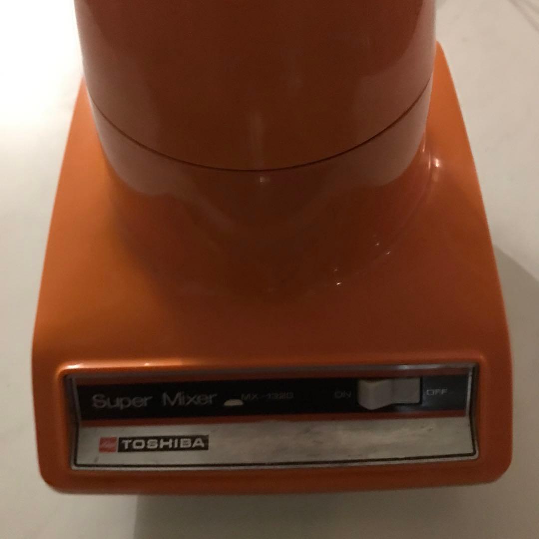 スーパーミキサー　TOSHIBA 昭和レトロ