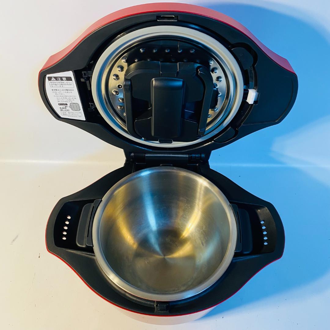 Sharp HEALSIO ホットクック 水なし自動調理鍋 KN-HT24B-R