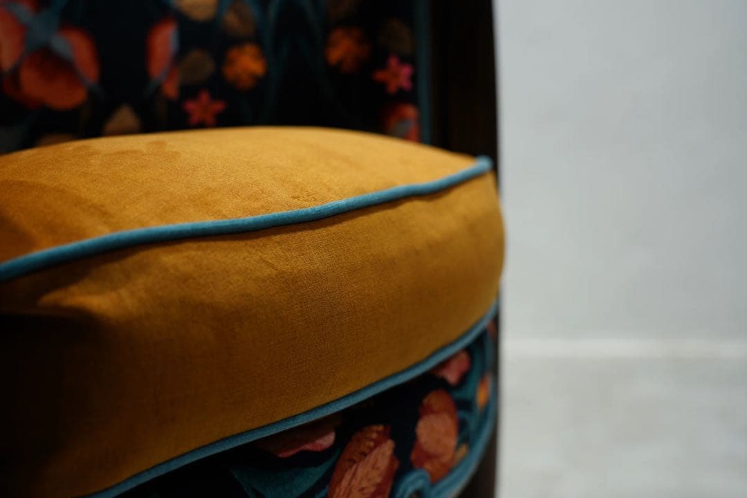 アールデコ様式　ソファ　フランス　アンティーク　1人掛椅子　チェア