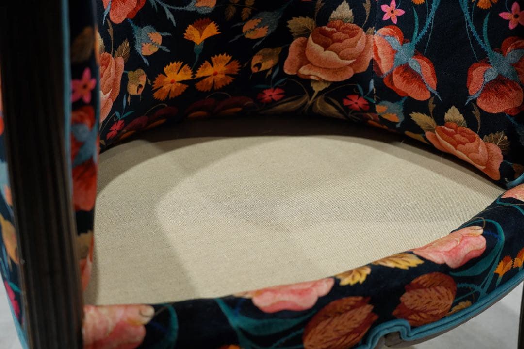 アールデコ様式　ソファ　フランス　アンティーク　1人掛椅子　チェア