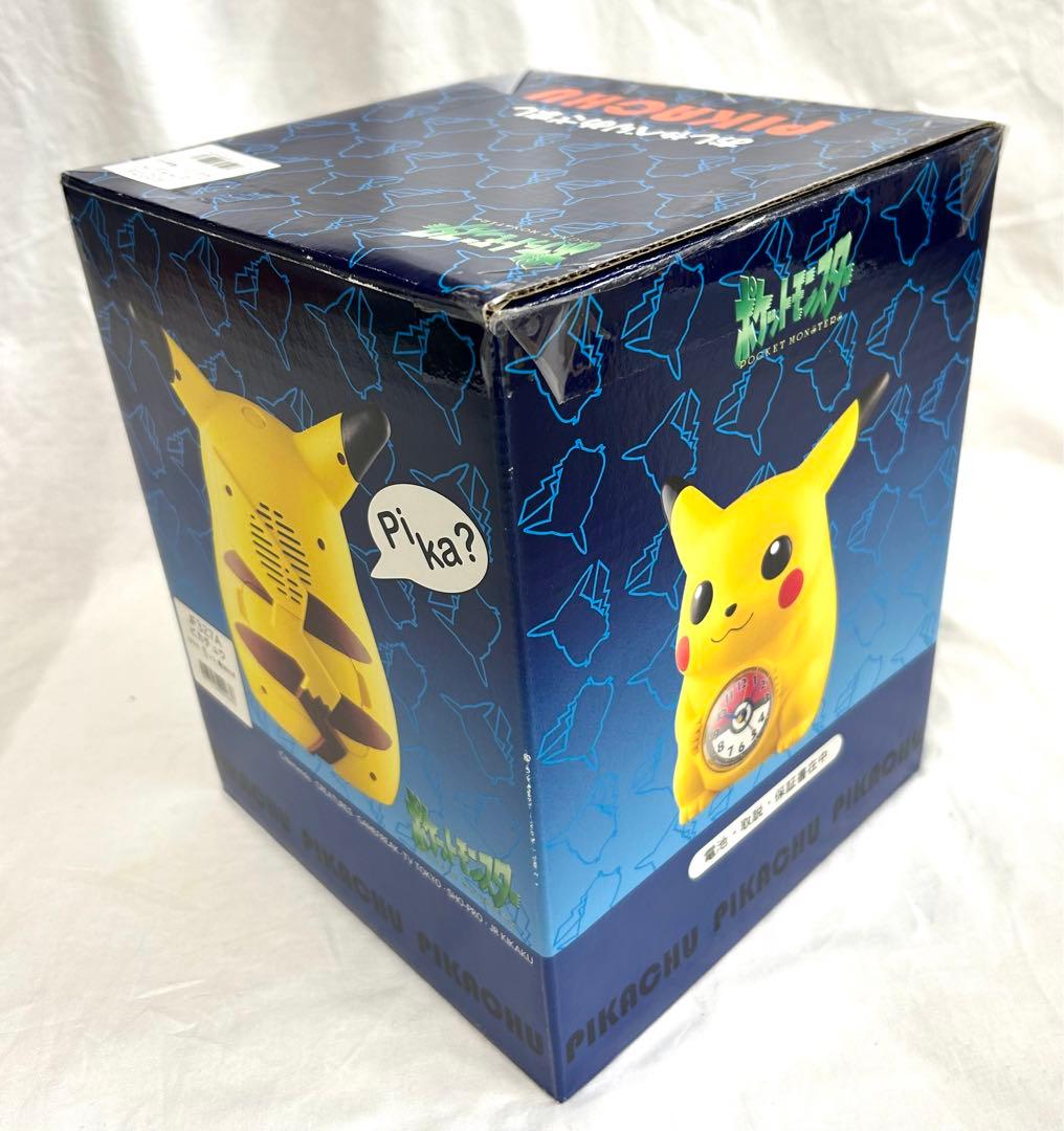 【新品 未使用】初期のピカチュウ 置き時計 ポケモン