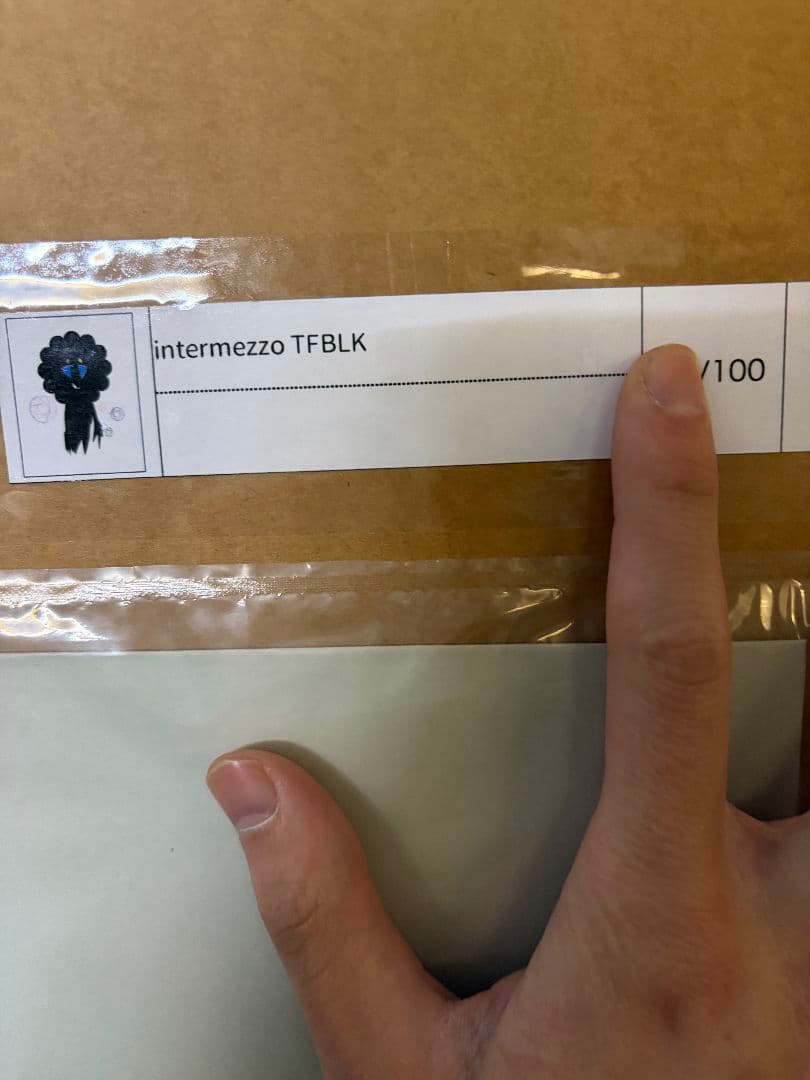 村上隆 × FUTURA2000 Tintermezzo TFBLK ED100