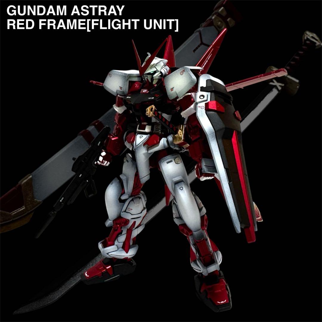 HG ガンダムナイオン ガンダムアストレイレッドフレーム 塗装済み完成品ガンプラ