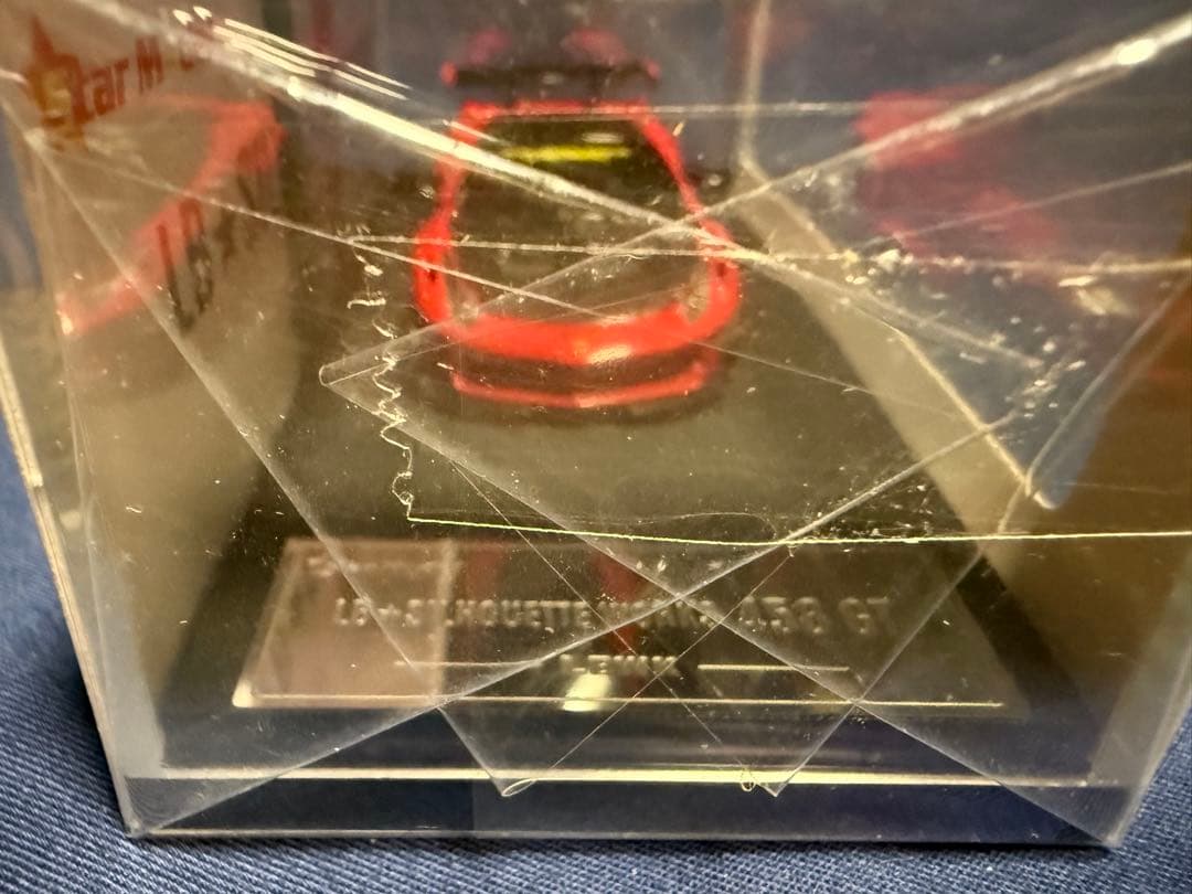 リバティーウォーク1/64サイズミニカー458（レッド）&GT-R(ゴールド)