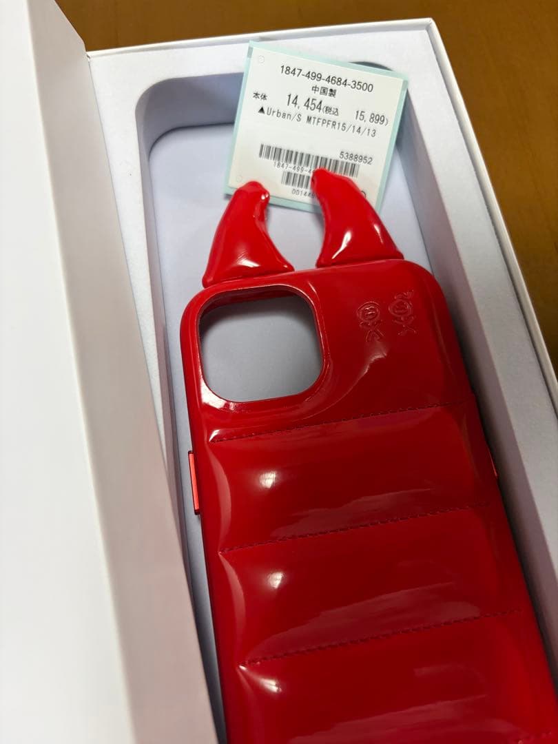 Urban Sophistication iPhone13用ケース レッド