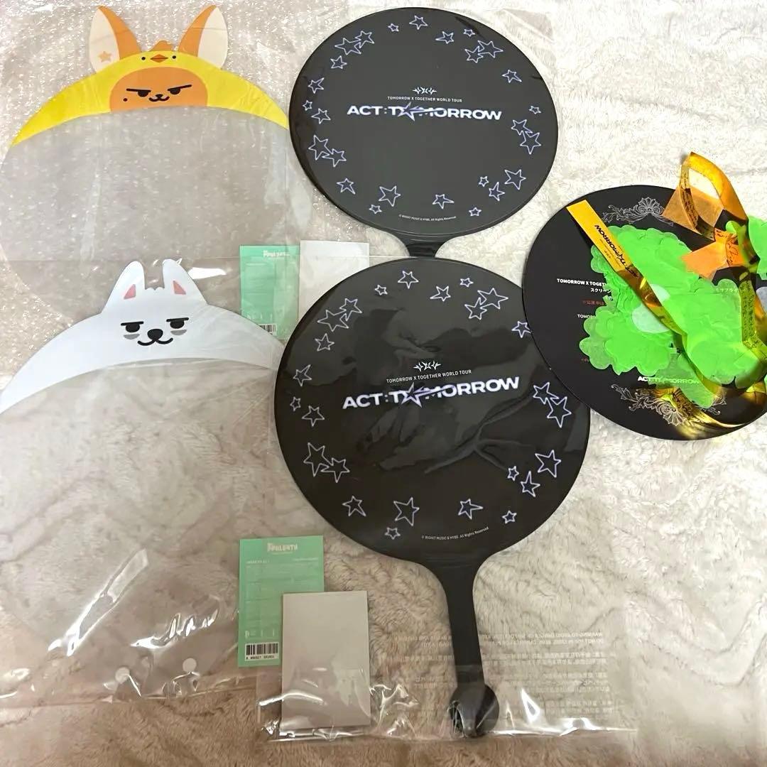 TXT ACT TOMORROW スビン ヨンジュン うちわ カバー