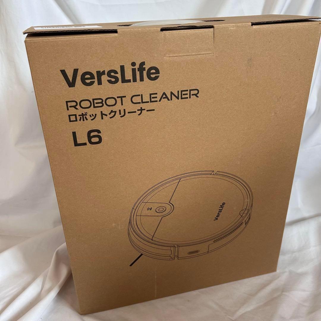 大特価！新品　VersLife ロボット掃除機 ブラック 2-in-1 水拭き