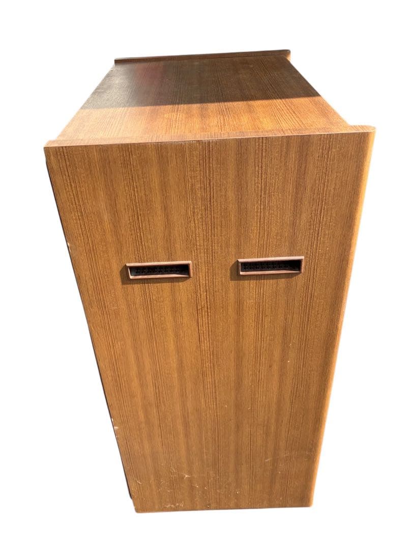 昭和レトロ ナショナル カラーテレビ TH-520F 木製台付