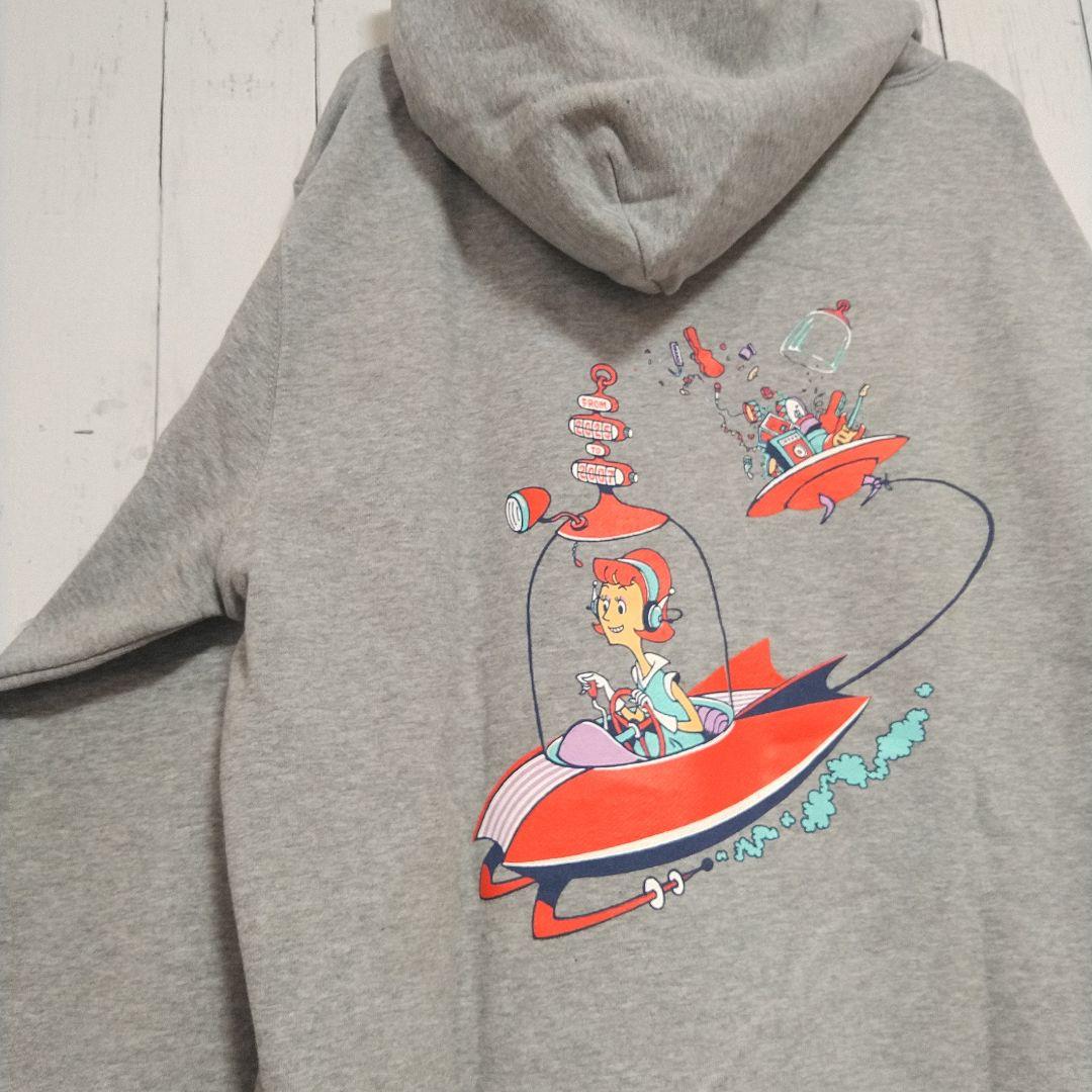 未着用　木村カエラ　タイムマシーン　グッズ　トレーナー　パーカー　裏パイル　Ｌ