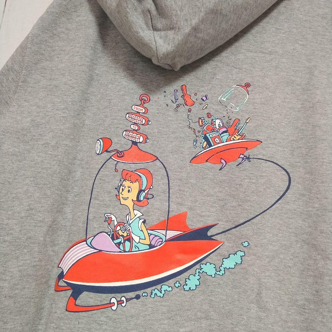 未着用　木村カエラ　タイムマシーン　グッズ　トレーナー　パーカー　裏パイル　Ｌ