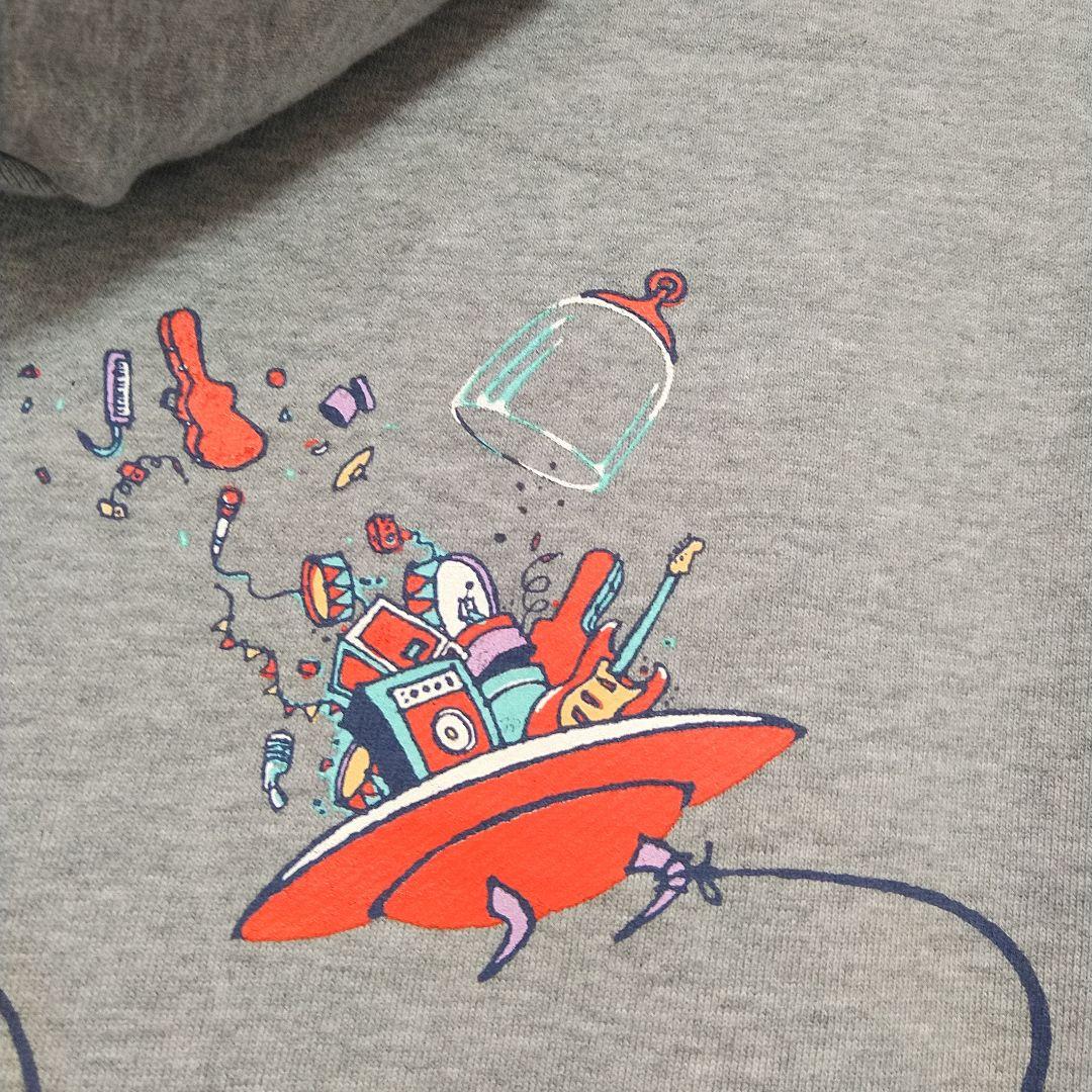 未着用　木村カエラ　タイムマシーン　グッズ　トレーナー　パーカー　裏パイル　Ｌ