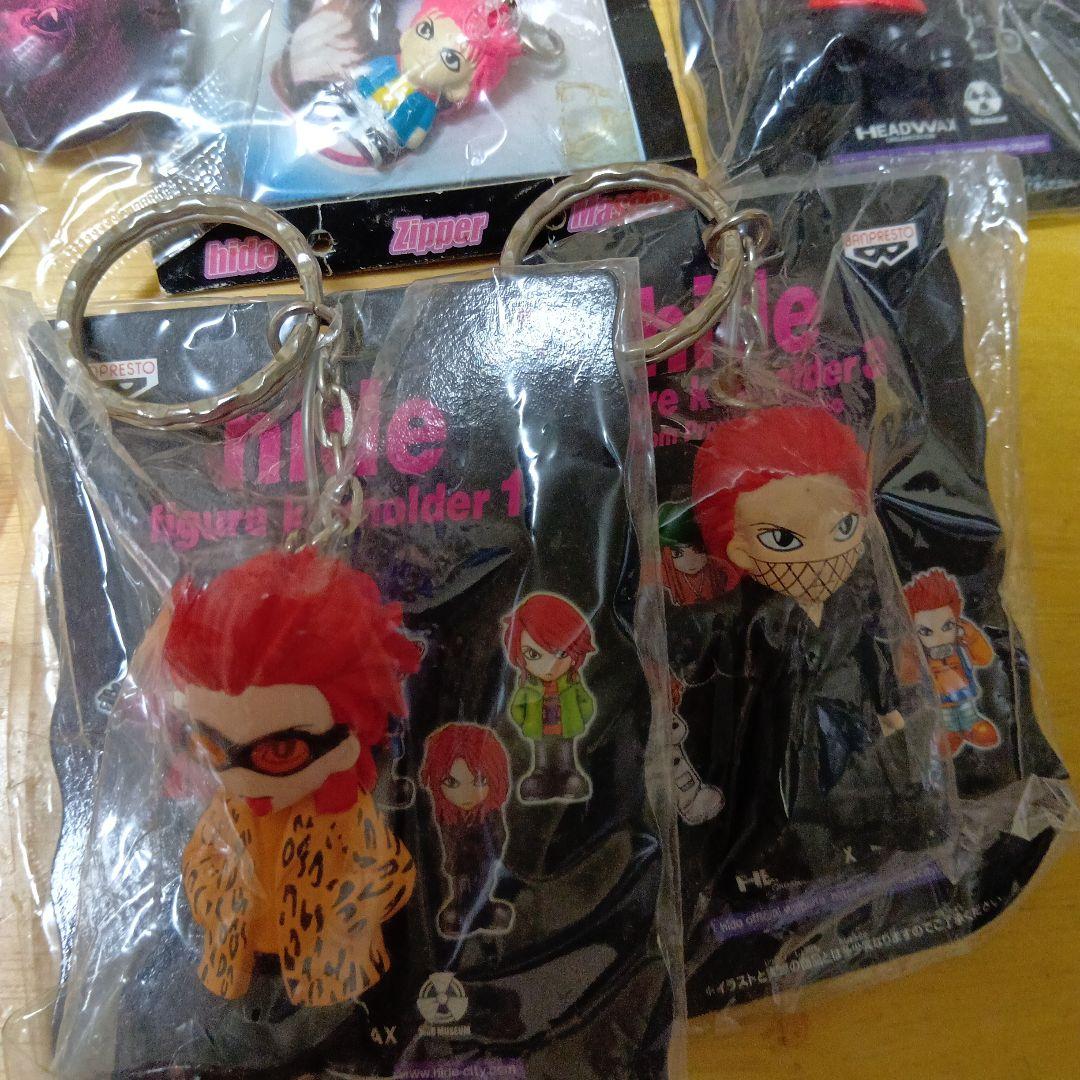 hide　缶バッジセット 　キーホルダー4個