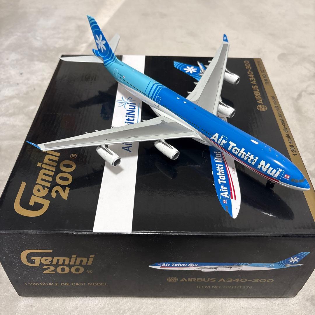 【美品】エアタヒチヌイ Airbus A340-300 1/200 Gemini