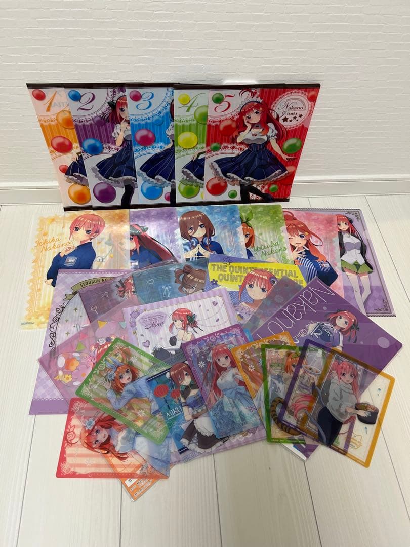 五等分の花嫁 コレクションセット フィギュア ファイル 二乃