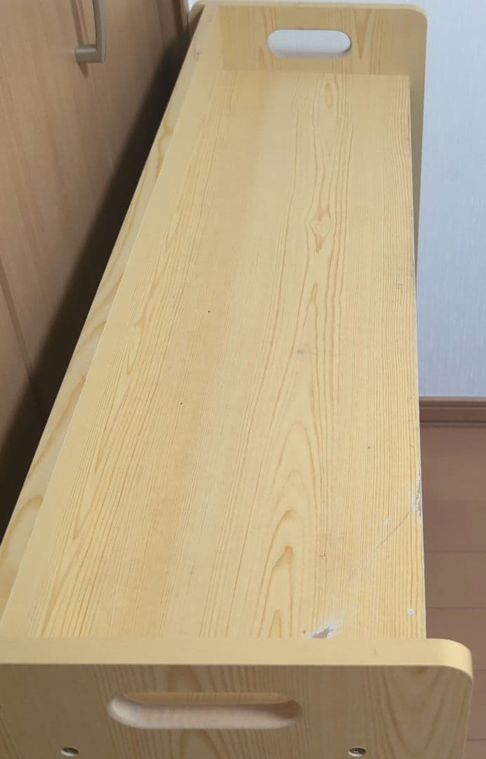 ★大型送料5000円込★木製収納ラック 6トレイ付き