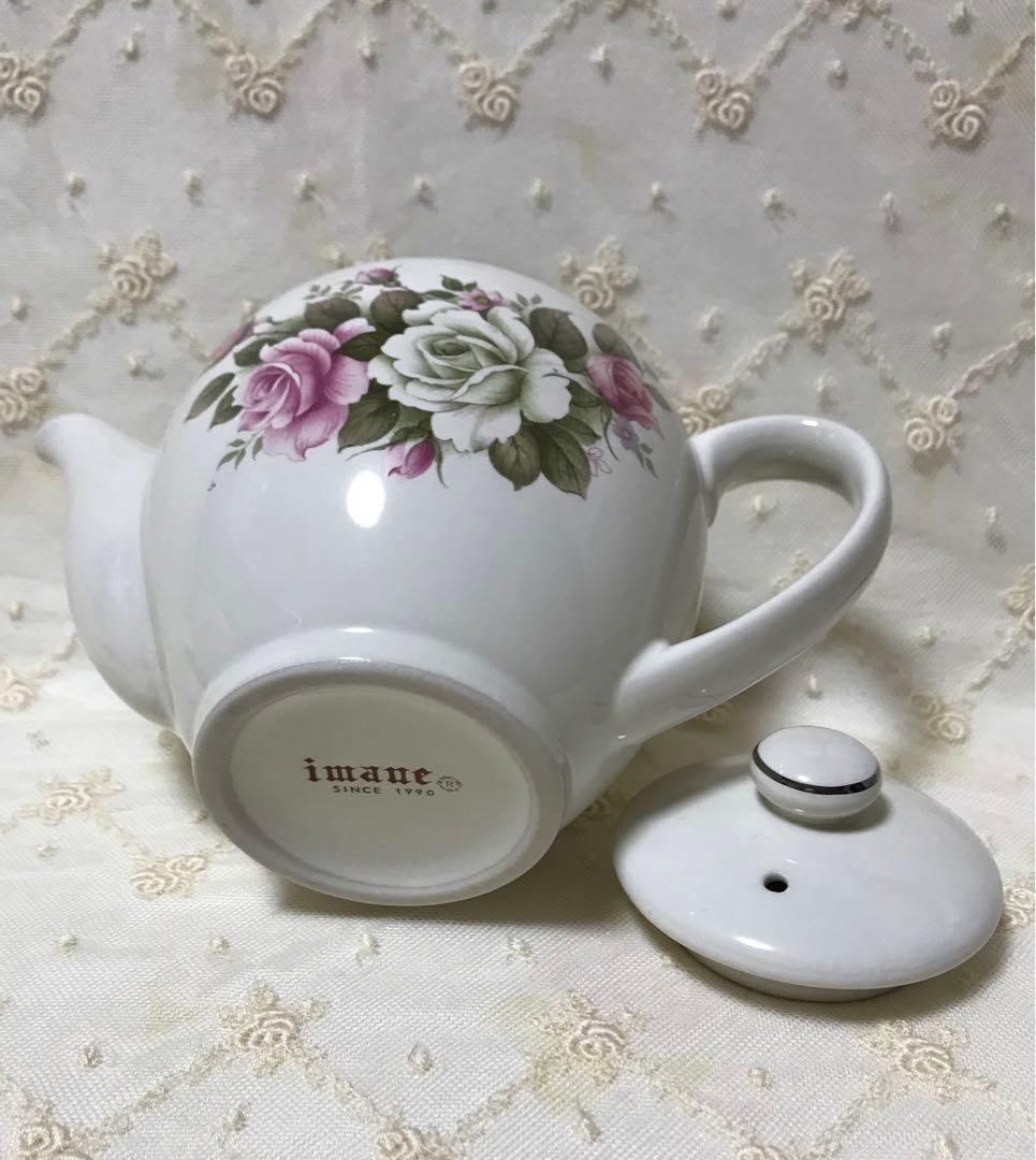イマン　旧イマン白雪姫ティーポット、シュガーポット、クリーマーセット