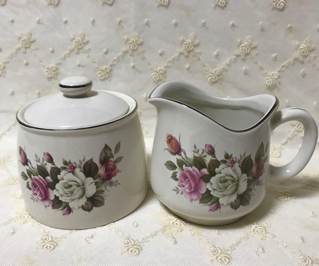 イマン　旧イマン白雪姫ティーポット、シュガーポット、クリーマーセット
