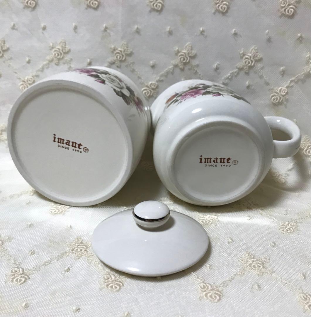 イマン　旧イマン白雪姫ティーポット、シュガーポット、クリーマーセット