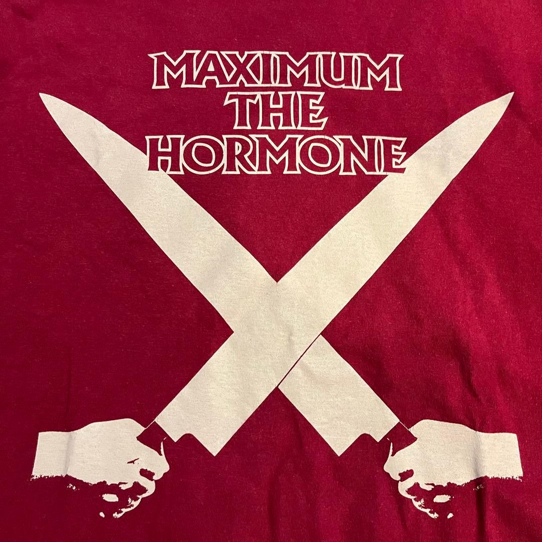 【2005年初期版】マキシマムザホルモン 包丁＆上原菩薩Tシャツ Mサイズ