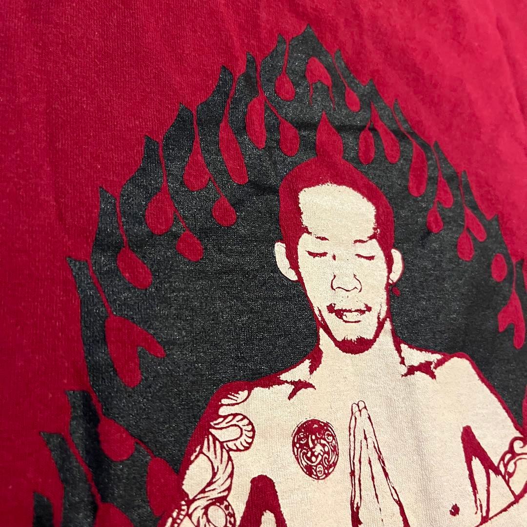 【2005年初期版】マキシマムザホルモン 包丁＆上原菩薩Tシャツ Mサイズ