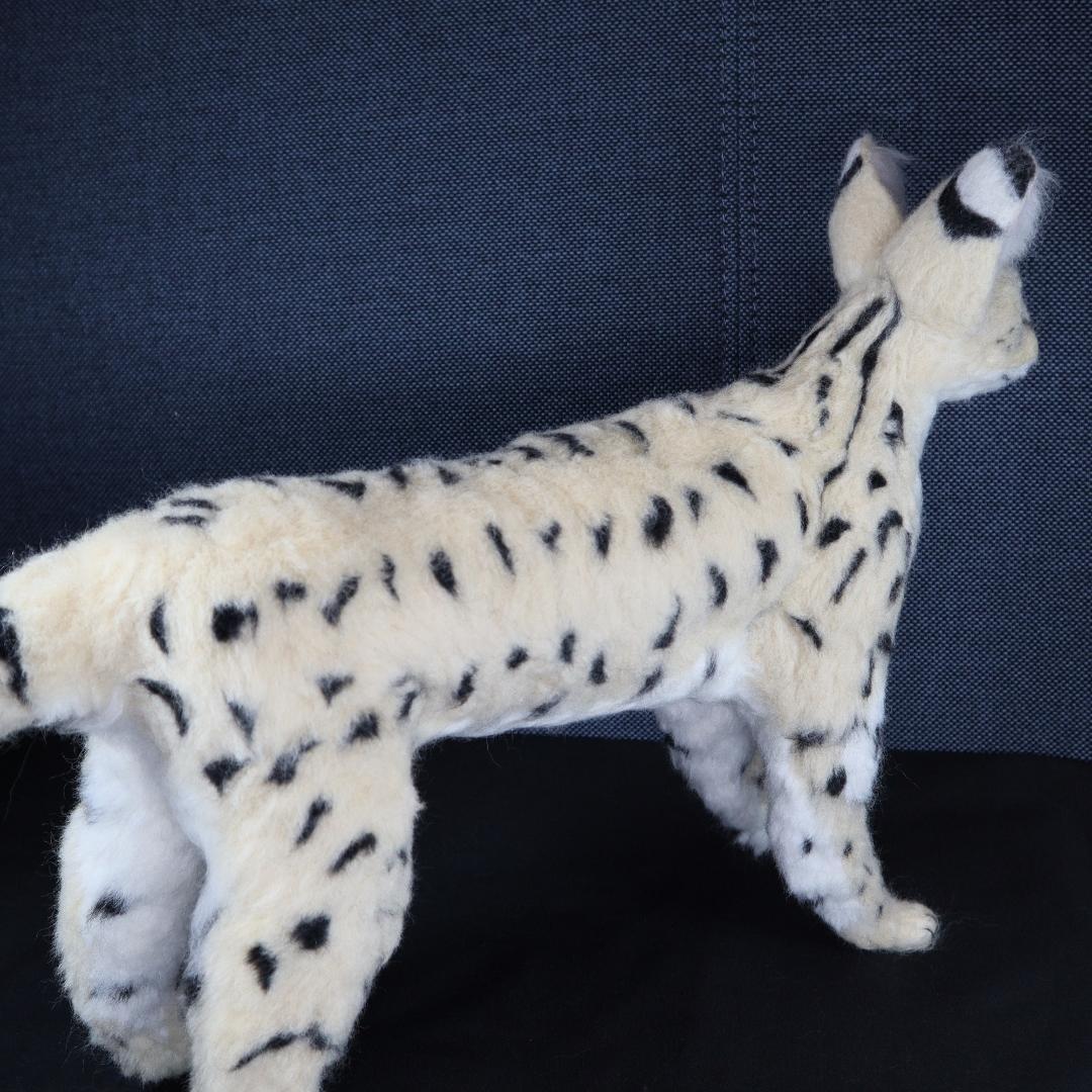 羊毛フェルト　ロミ様確認用　サーバルキャット　猫　オーダー　ハンドメイド