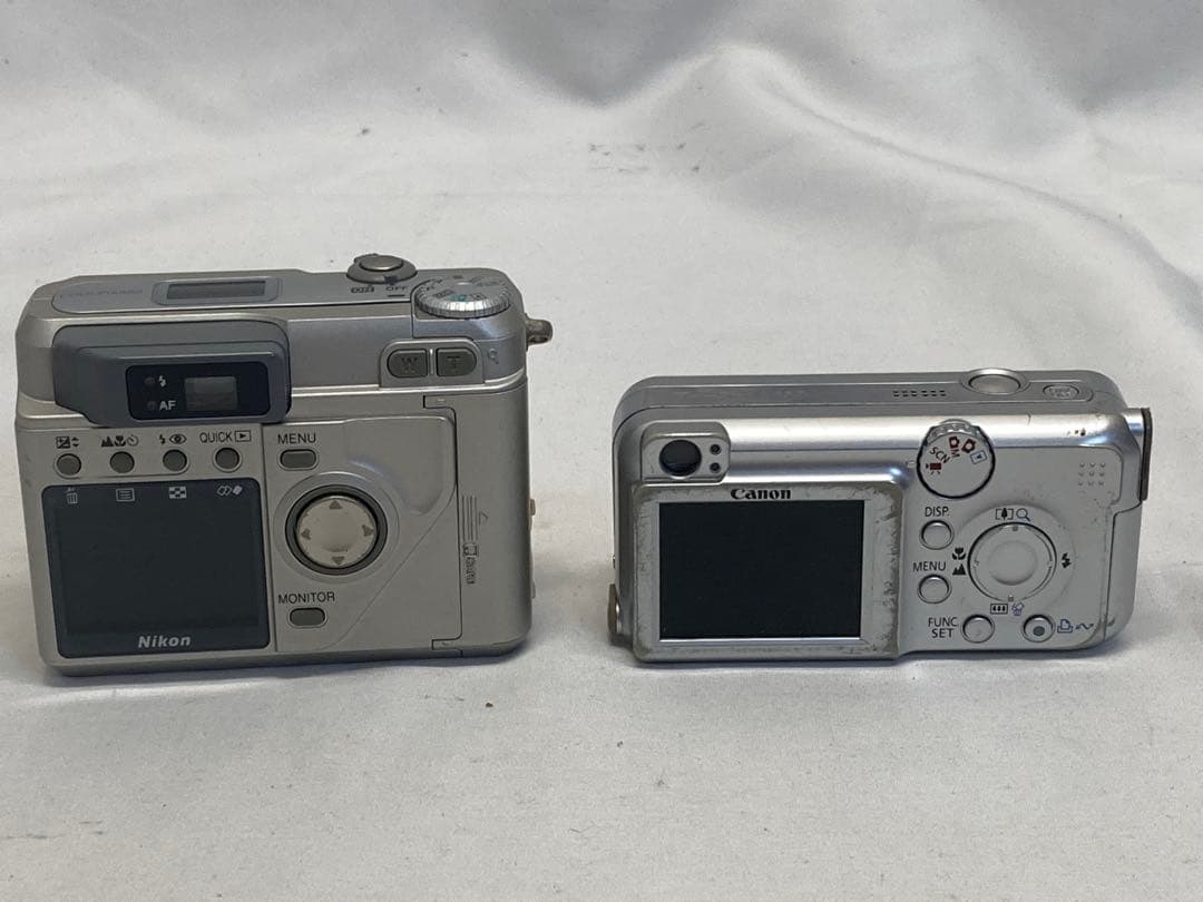 0719 コンパクトデジタルカメラまとめ売り　CANON CASIO Nikon