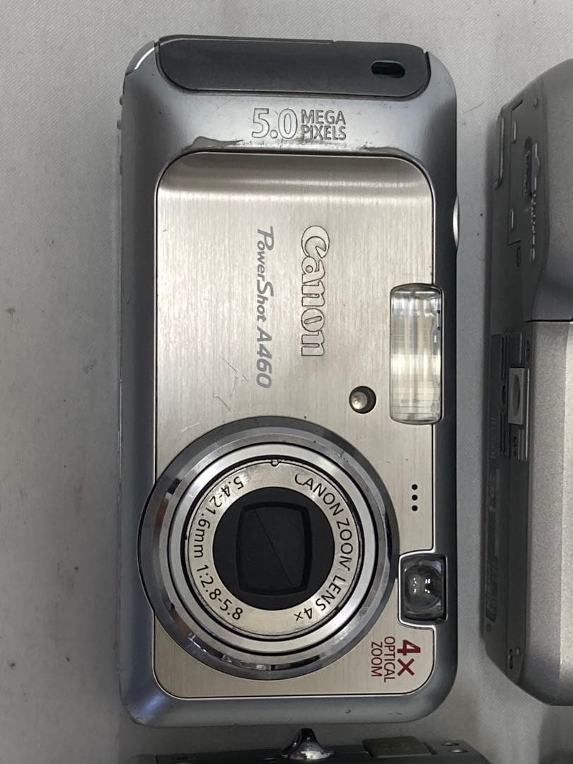 0719 コンパクトデジタルカメラまとめ売り　CANON CASIO Nikon