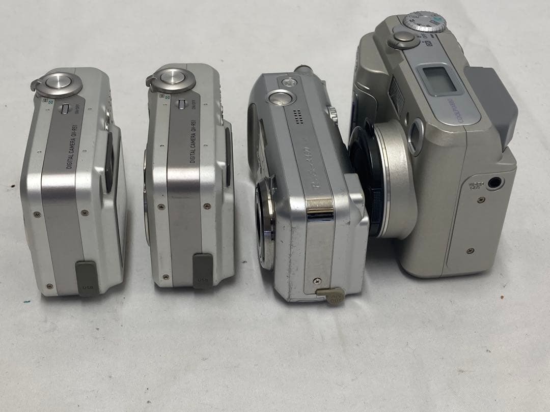 0719 コンパクトデジタルカメラまとめ売り　CANON CASIO Nikon