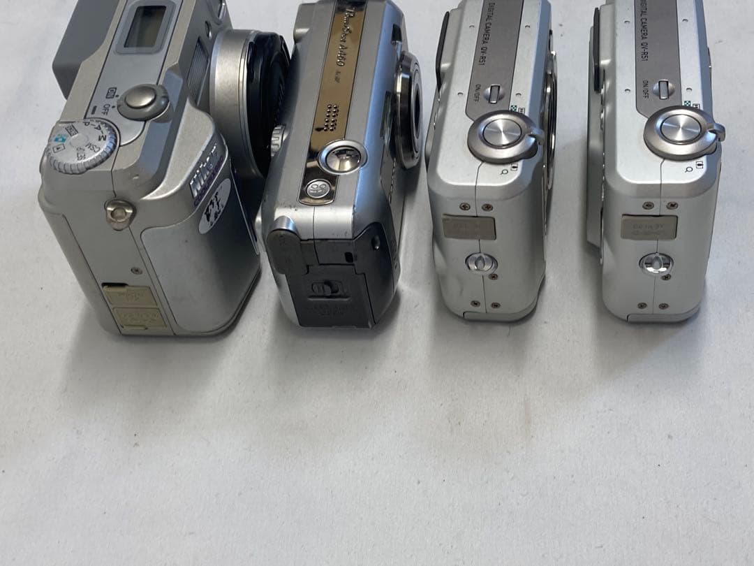 0719 コンパクトデジタルカメラまとめ売り　CANON CASIO Nikon