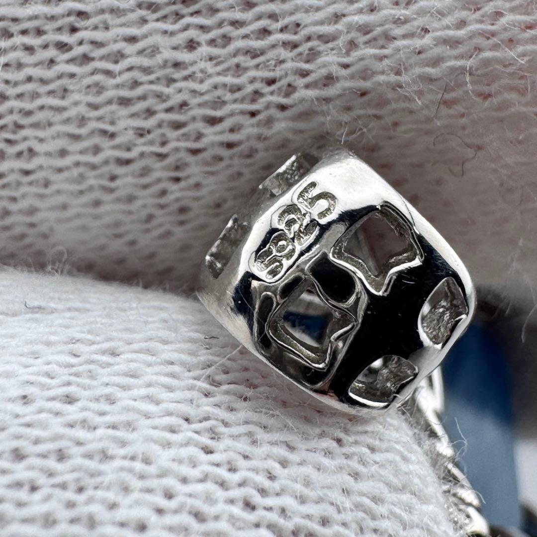 P-27天然アクアマリンペンダントトップ　水色石　s925シルバー　アクセサリー