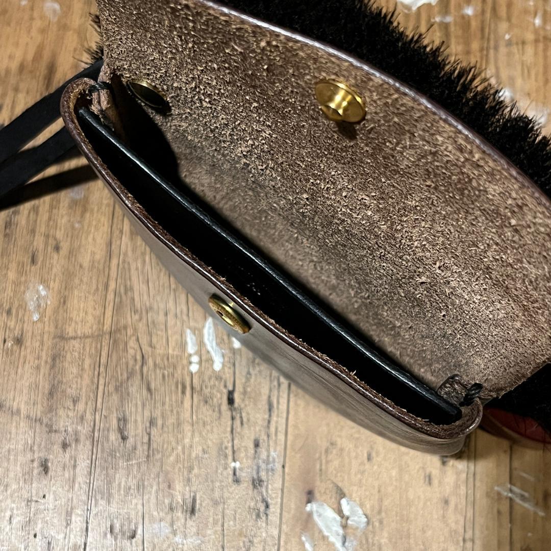 クロムエクセル コンパクトウォレット カードケース 茶芯 #10