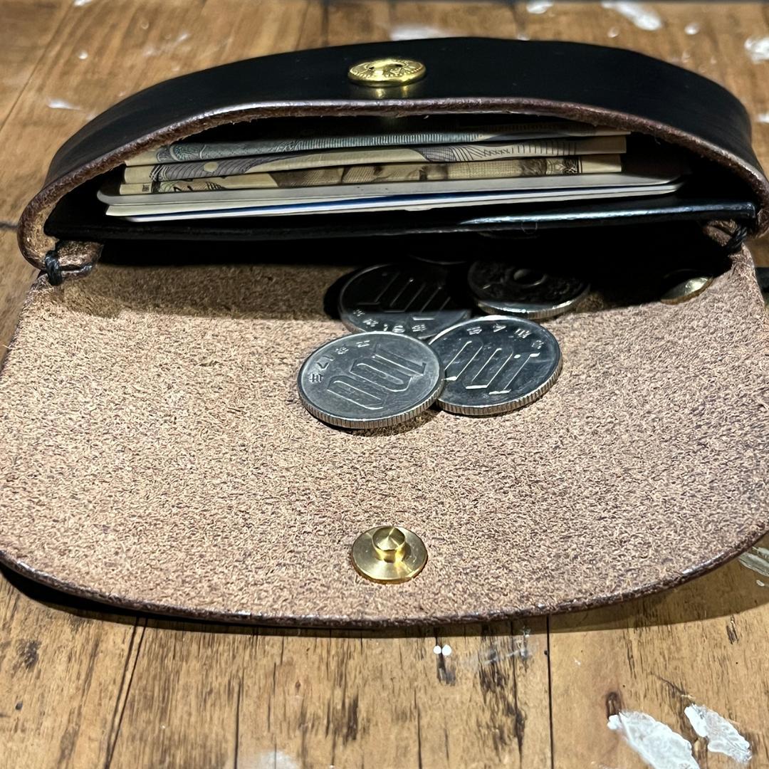 クロムエクセル コンパクトウォレット カードケース 茶芯 #10