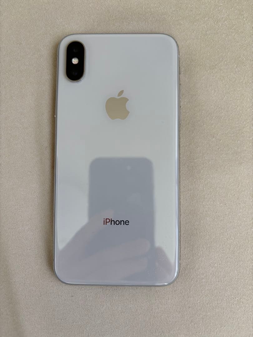 Apple iPhone X 256G シルバー