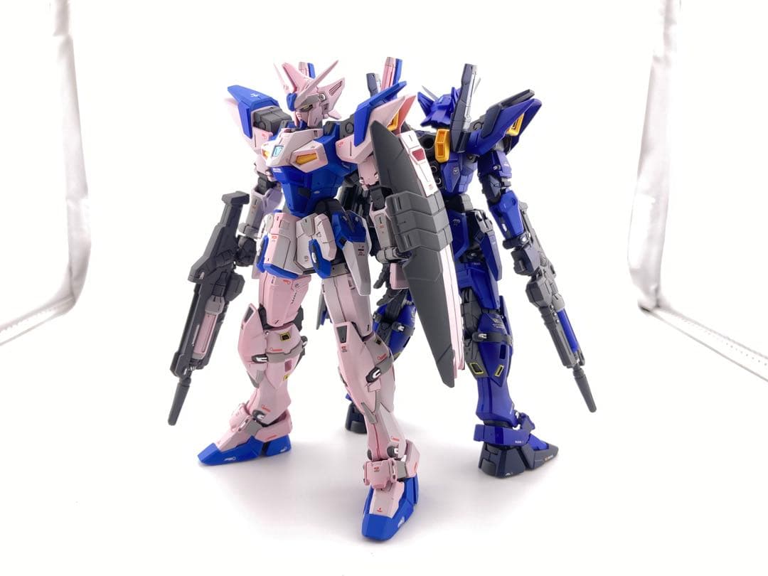 ＨＧ 1/144 ガンダムジェミナス01＆02塗装済完成品セット