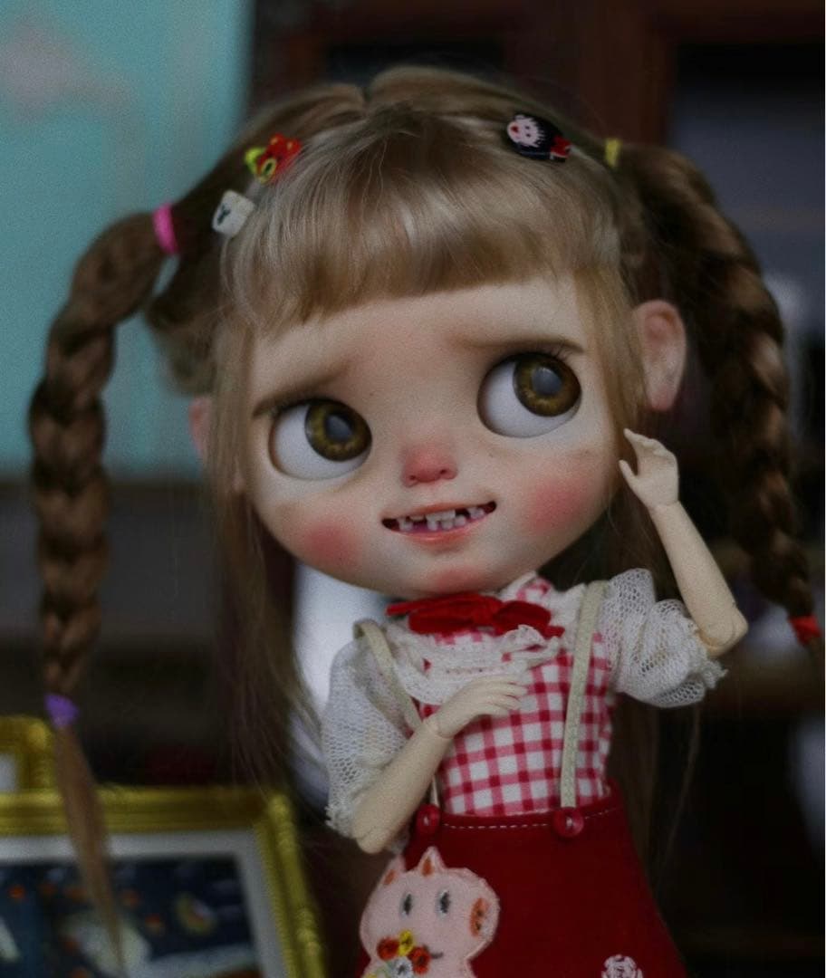 カスタムブライス 海外作家様 悪戯っ子 かわいい 笑顔 人形