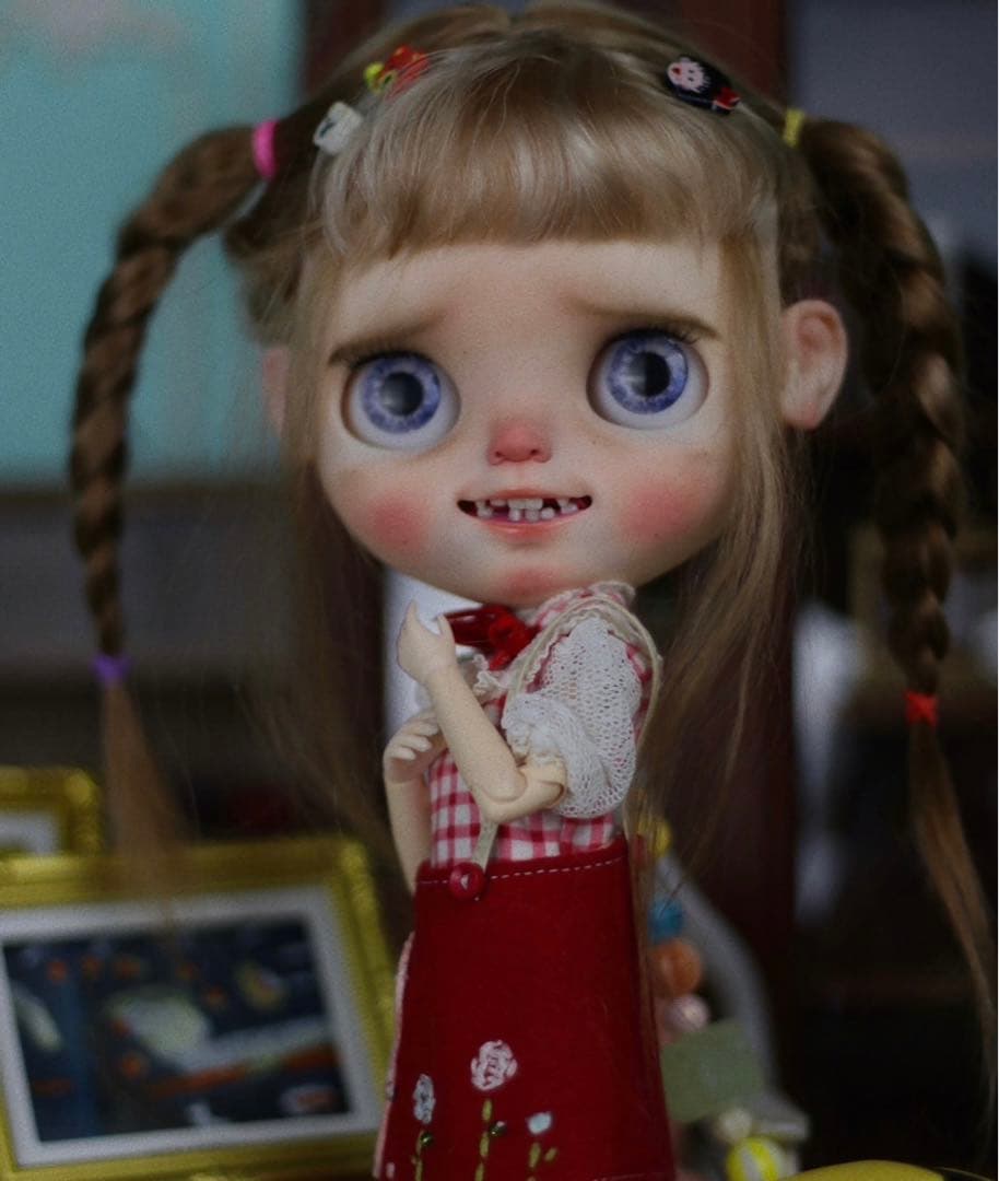 カスタムブライス 海外作家様 悪戯っ子 かわいい 笑顔 人形