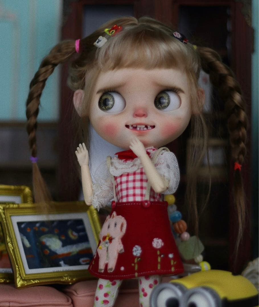 カスタムブライス 海外作家様 悪戯っ子 かわいい 笑顔 人形