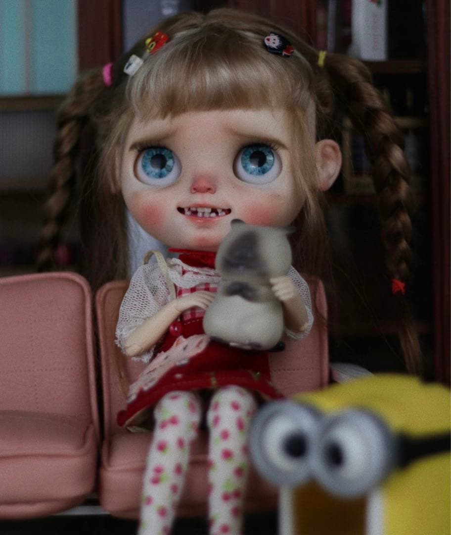 カスタムブライス 海外作家様 悪戯っ子 かわいい 笑顔 人形