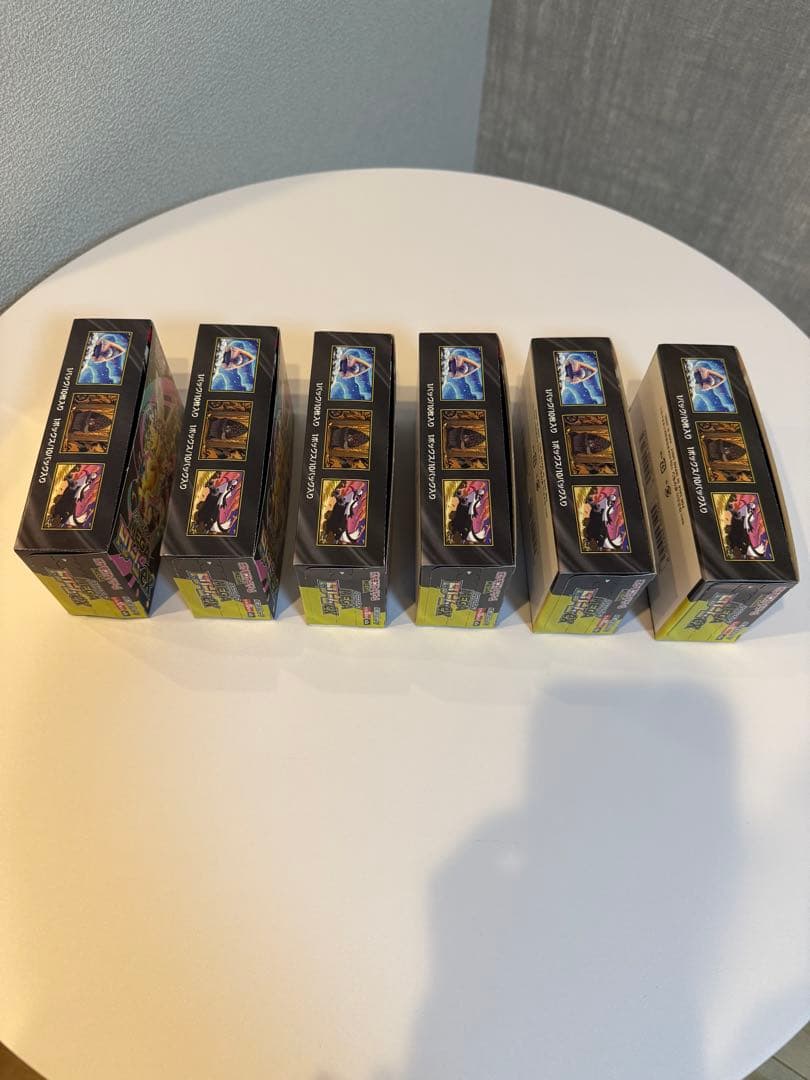 MEGAドリームex 6BOX　新品未開封　シュリンクなし ペリペリあり