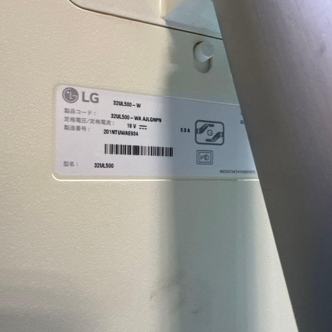 LG 32(31.5)インチ　モニター　32UL500 4K モニター