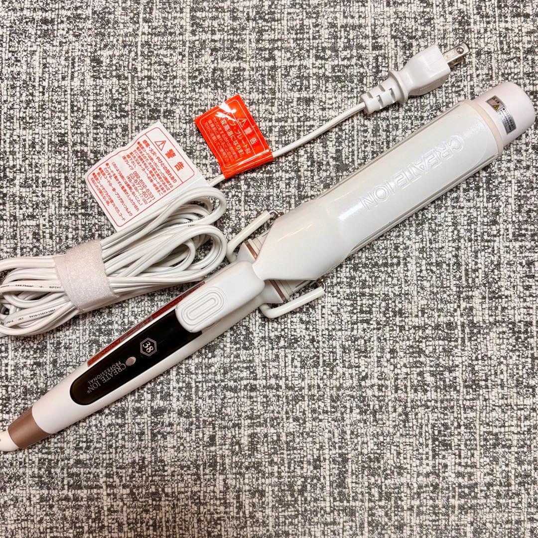 クレイツ イオン エレメアカール カールアイロン へアイロン コテ 38mm